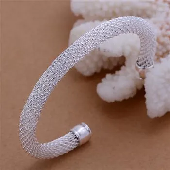 Wholesale - Retail lowest price Christmas gift, new 925 silver fashion Bracelet B040