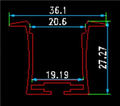 Frete grátis Preço de Fábrica perfil de alumínio para tira led, tampa leitosa / transparente com acessórios 2 M / PCS 36 m / LOTE