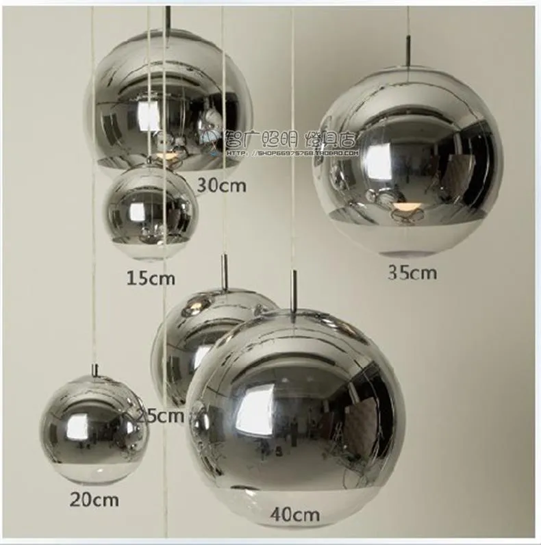 Mirror Ball Hanglamp Eetkamer Glas Hanglamp Postmodern Minimalistisch Nordic Cafe Bubble Glas Decoratie Hanglamp