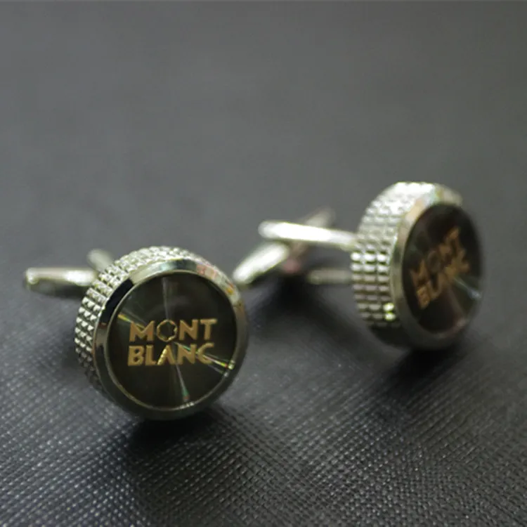 Round men cufflinks high quality garments accessory 2 pcs one lot free shipping