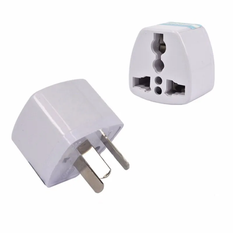 Universal Power Adapter Travel Adapter AU US EU UK Plug Charger Converter 3 Pin AC för Australien Nya Zeeland