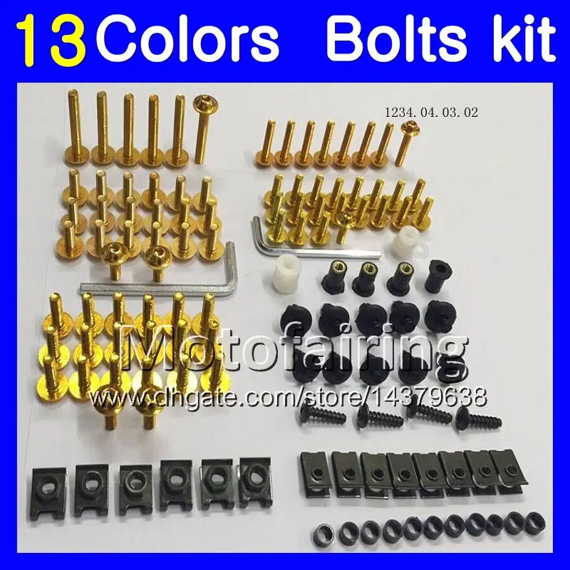 Fairing Bolts Full Screw Kit For HONDA CBR600F2 91 92 93 94 CBR600 F2