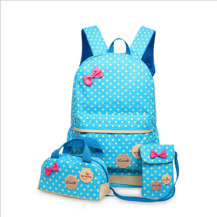 Mochilas escolares de gran capacidad para adolescentes y niñas, conjunto de mochilas  escolares con estampado, bonitas