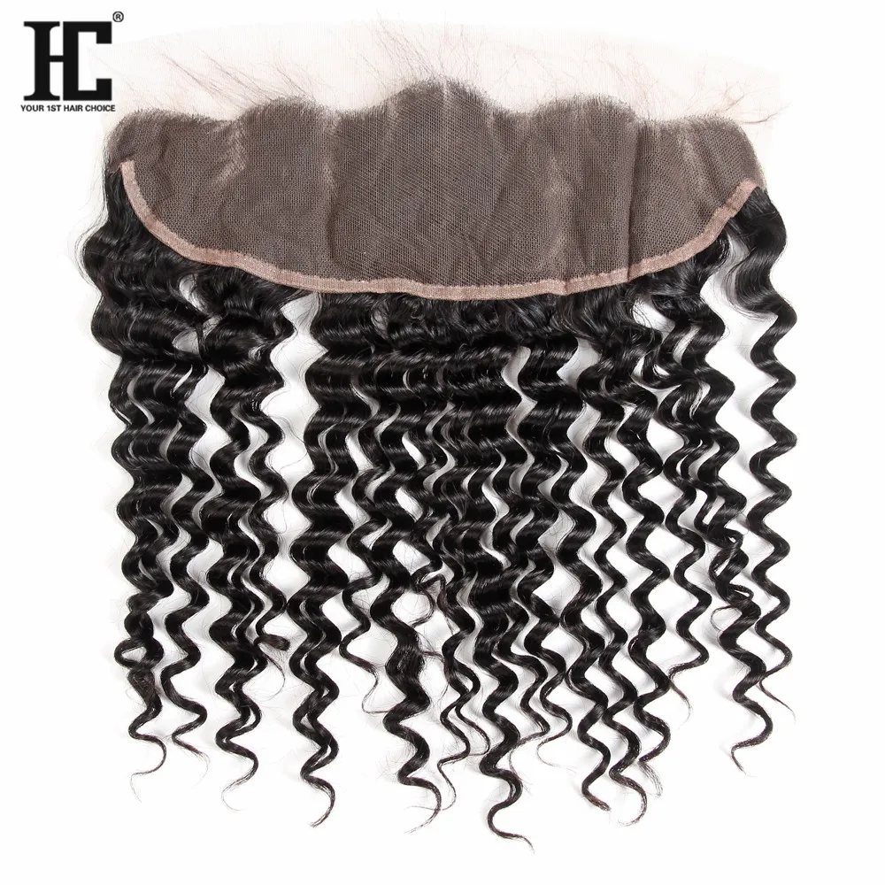 Ear To Ear 13x4 Lace Frontal Closures With 3 Bundles Brazilian Peruvian Indian Malaysian Deep Wave Curly Virgin Human Hair Weaves 4111085