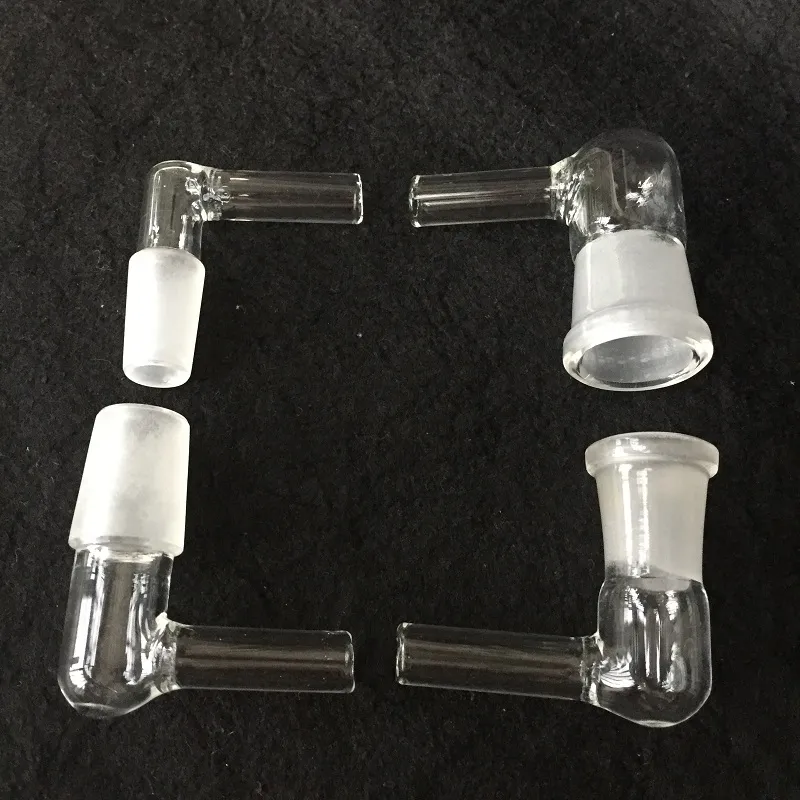 thumbnail image 2 of 14mm Male To 14mm Female Glass Adapter - Drop Down Lab Glass Connector, Unbranded 2 of 6