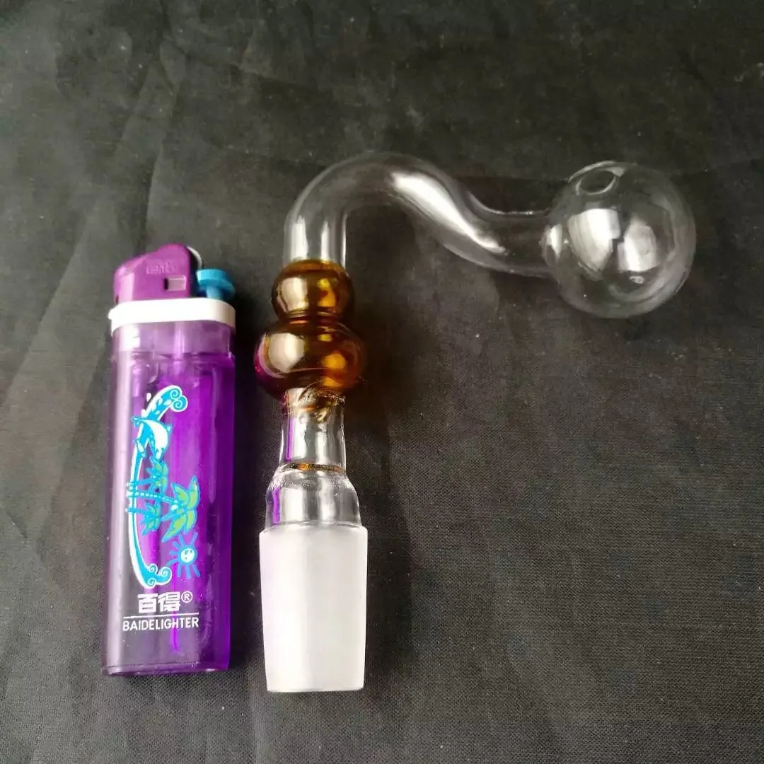 Accessori bong con vaso di piegatura della zucca, Pipa ad acqua in vetro Pipa fumo Percolatore Bong in vetro Bruciatore a nafta Tubi l'acqua Impianti petroliferi Fumare con Dro