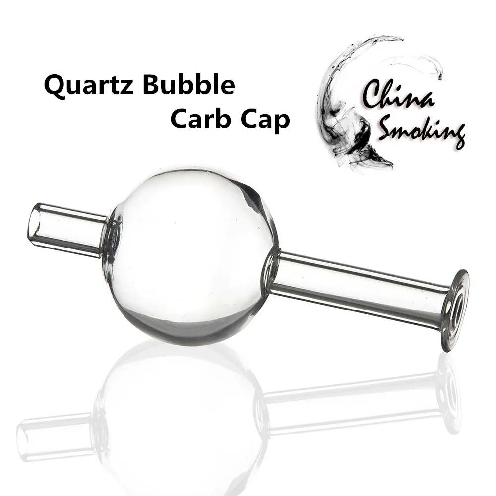 Quartz Bubble Carb Cap Banger Carb Cap Specifico per bong in vetro Quartz Thermal Banger Terp Slurper Banger