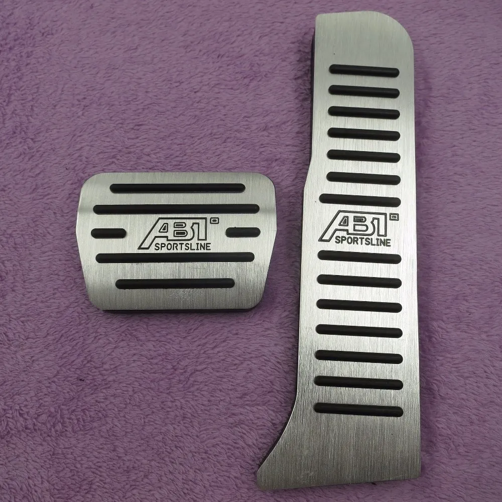 자동차 액세서리 Aluminum Foot Rest 가스 브레이크 페달 VW Sharanvw CCMAGOTANGOLF 56JETTA MK5SCIROCCOTOURANTIGUAN1170524 용.