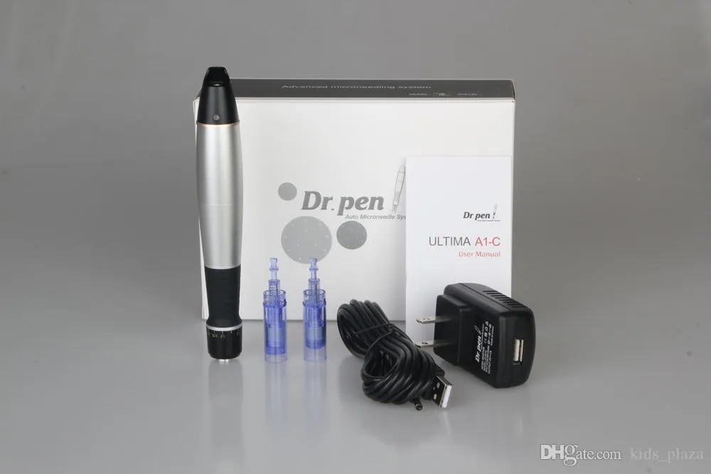 Dr Pen A1-C Auto-Mikronadel-Hautpflegesystem, einstellbare Nadellängen 0,25 mm–3,0 mm, elektrischer DermaPen DermaStamp
