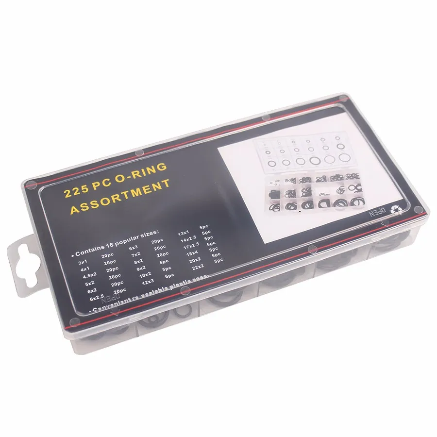 270PCS/Kit O-Ring A/C Assortment Set HNBR Oil ... - UK - Foto 8