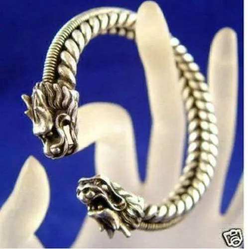 Pulseira tibetana de dragões originais dos homens