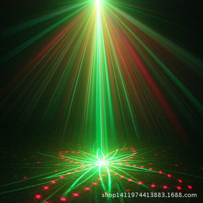 Ny 20 Mönster Jul LED Laser Light Lamp Waterproof Garden Stage Laser Lighting for Outdoor Landscape Lamp Projector3108979