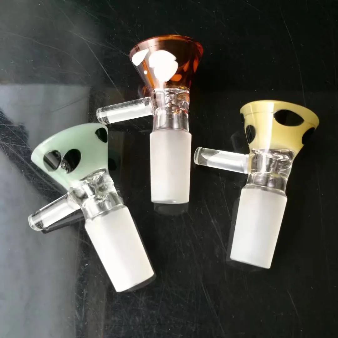 Coloured mushroom funnel adapter, glass bongs fittings