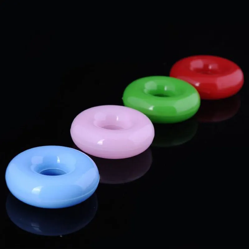 Bröllopsfavorit Plast Transparent Donut Donut Candy Box Choklad Box för Baby Shower Birthday Gifts ZA4107