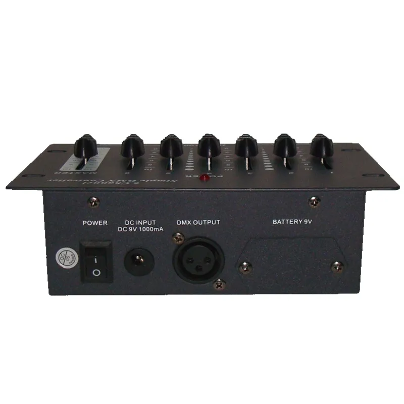 CE RoHs SGS UL List China High Quality Compact Simple 6 Channel DMX Dimmer Pack