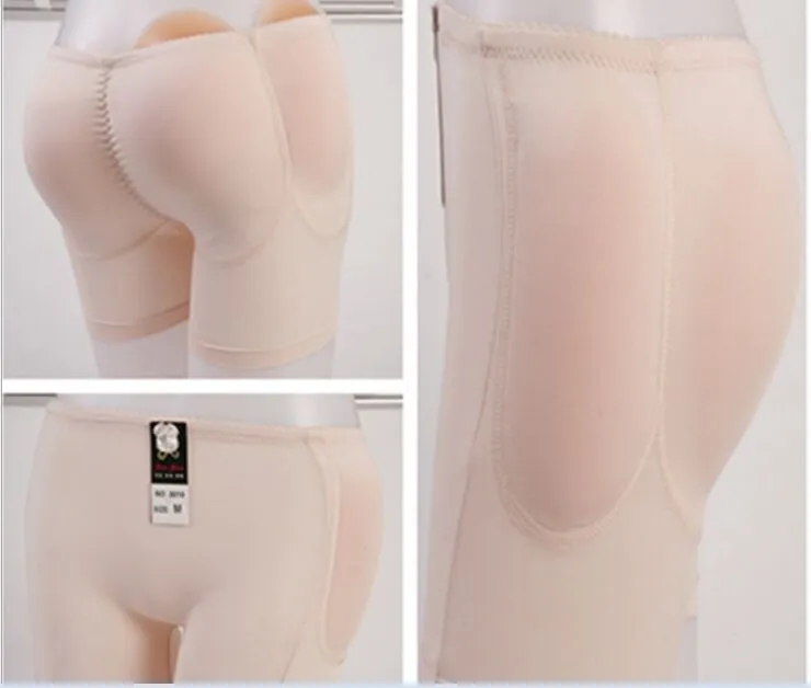 Atacado- silicone insere calcinha acolchoado bunda shaper shaper hip-up underwear fundo 4 calcinhas backside bum blocks buttleancer