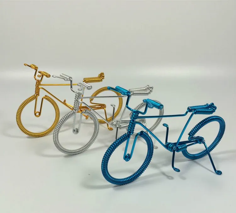 새로운 창조적 인 자전거 모형 장난감, 예술의 고전적인 수공예 일, 개인화 한 선물, 아이를위한 생일 파티 선물, 모으기, 장식
