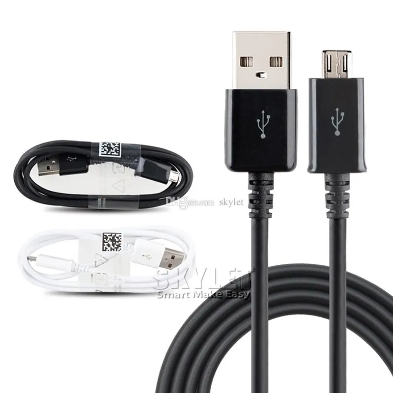 USB 케이블 S4 V8 USB C 충전 어댑터 2.0 데이터 동기화 포장 없이 안드로이드 핸드폰용 충전 코드