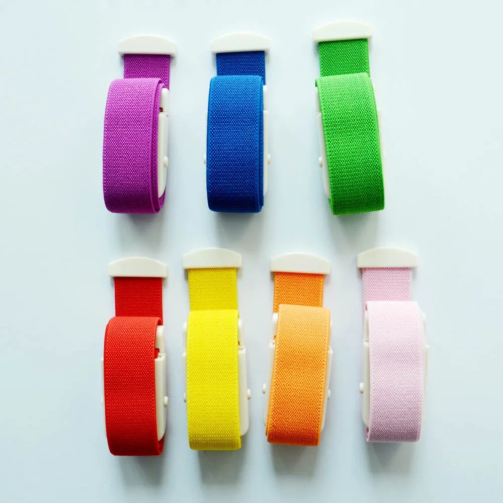 Colorful Adjustable Medical Latex-free Buckle Tourniquet for Outdoor Emergency to Stop Bleeding