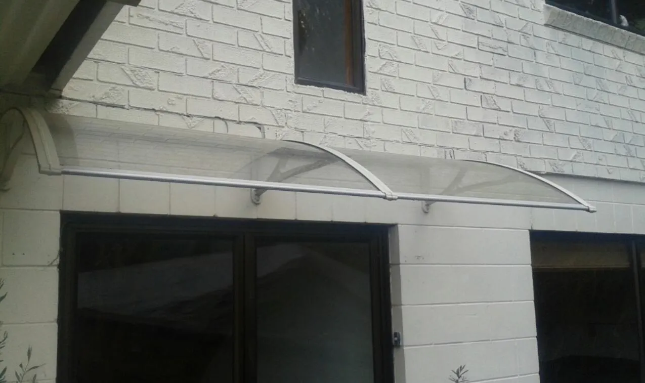 DS100200-A, 100x200cm.White Gray Black Aluminium beugel beschikbaar Toegangsdeur Canopy, Luifel Deur Luifel