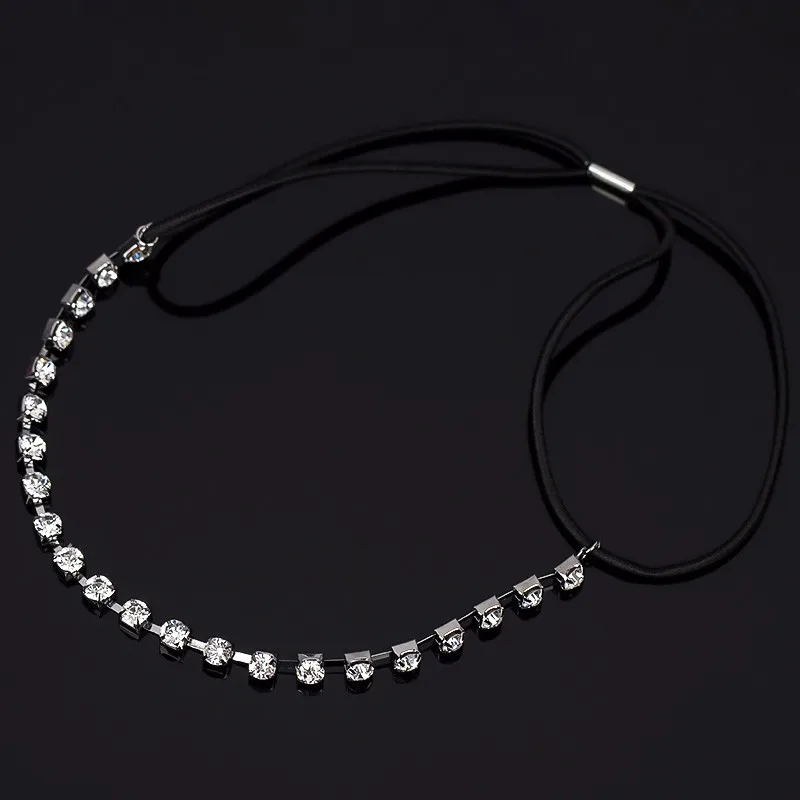Moda di lusso perla strass perline fasce capelli corona di pizzo cristallo fascia da sposa accessori capelli gioielli tiara matrimonio H034