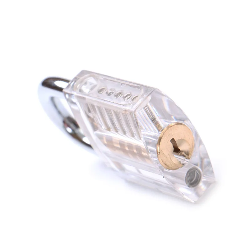 شفافة مرئية Pick Cutaway Mini Practice عرض مهارة تدريب قفل قفل القفل على قفلة القفل