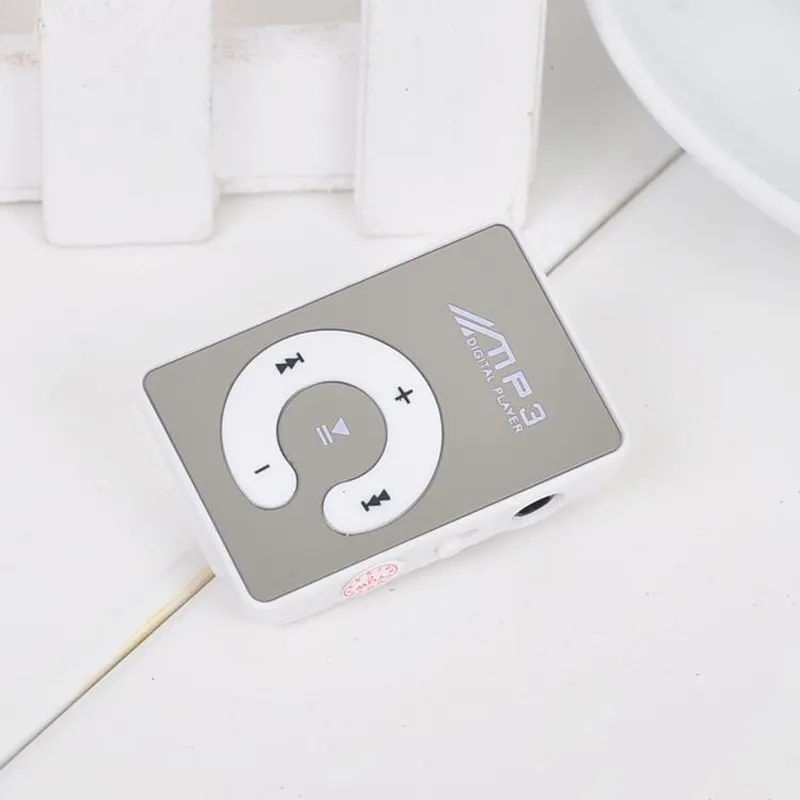 Мини-клип USB Digital MP3-плеер Sport Micro SD TF-карточный слот без кабеля Бесплатная доставка