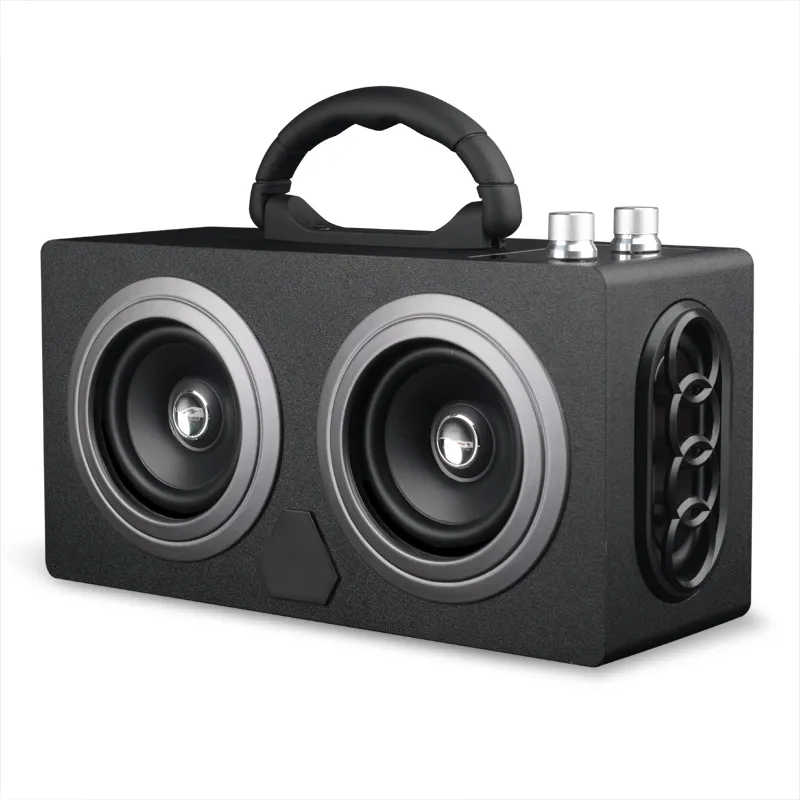 WoodPod 20W Loud Bluetooth Party Speaker With Super Bass, FM Radio