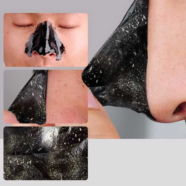 Pilaten 6G Face Care Minerals Facial Minerals Conny Nariz Blackhead Remover Mask Mask CleanSer Limpieza profunda Black Head Ex Tira de PORE