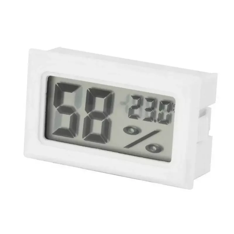 2023 Mini digital LCD interno conveniente sensor de temperatura medidor de umidade termômetro medidor de higrômetro