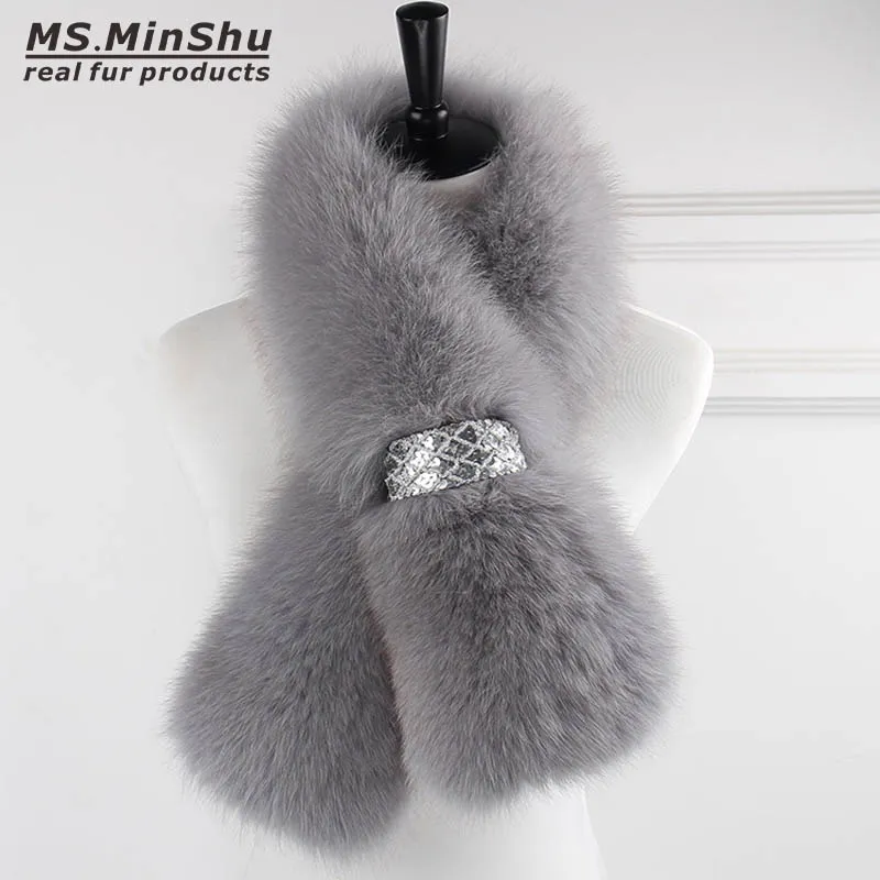 Genuine Fox Fur Lenço Luxo Luxo REAL SCARF Moda Mulheres Fox Hair Poncho Lady Warmer Heaver Heaver Quality Shawl