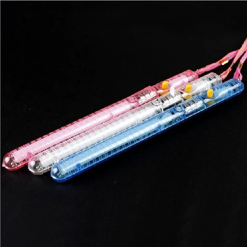 Bâton lumineux LED couleur arc-en-ciel, bâtons Flash portables réutilisables qui brillent dans le noir avec tige fluorescente en corde pour Concert