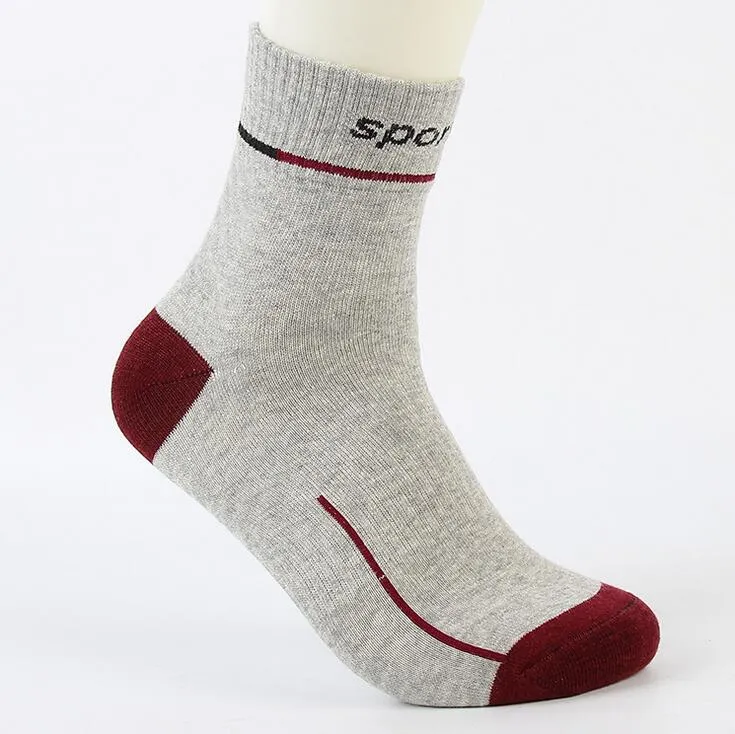 Новейшая профессиональная талия хлопчатобумажные мужские носки в трубке спортивный носок badminton nw034