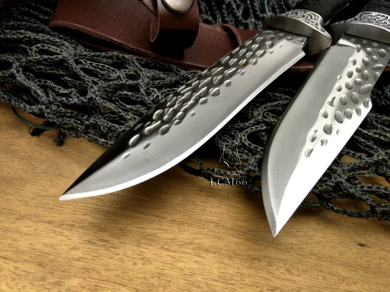 LCM66 forgiatura coltelli artigianali Lama fissa Coltelli da caccia da campeggio G10 Coltello da sopravvivenza Strumenti EDC Collezione di regali Strumento Browning