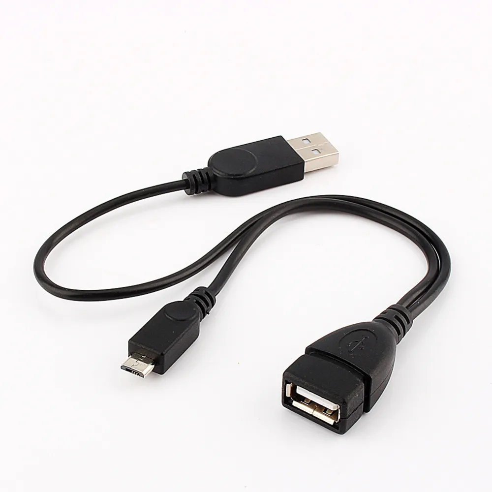 Micro To Female USB Micro USB OTG Adapter Cable - Connect USB Drives ...