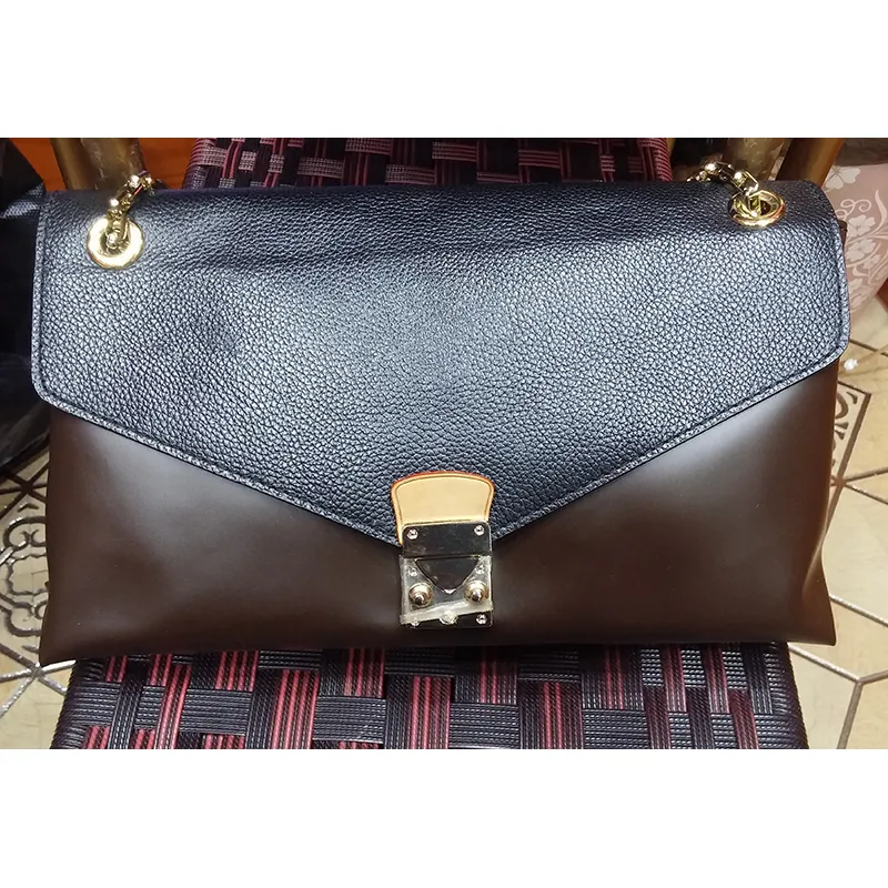 Designer Pallas Chain Bag Mulheres Bolsas Mulher 100% Couro Genuíno Bolsas de Ombro Moda Bolsa Pallas M41246 m41201 M41203 M41223