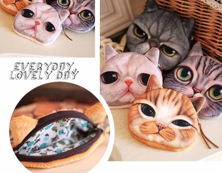 Coin Purses Women Purse for Coins Children039s Wallet Kids Wallets Cats Fashion Small Bag gato Monederos Mujer Monedas Carteira9103965