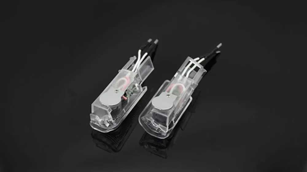 2X Mercedes Benz W215 R300 R350 R500 R320 R400 W164 ML500 ML320 ML350 ML400 X164 GL Class LED car door projector Logo light