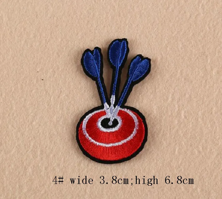 Iron On Patches DIY Embroidered Patch sticker For Clothing clothes Fabric Badges Sewing cool original design204t