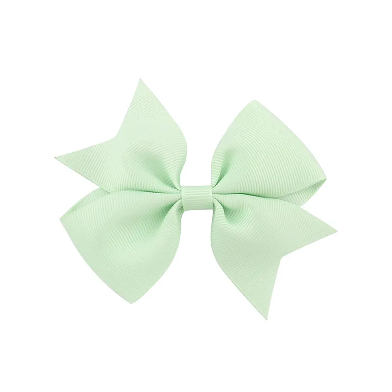 4Inch Baby Girls Bow Barrettes Hårnålar Grosgrain Ribbon Bows With Alligator Clips Children Hair Accessories Kids Fishtail Barrett7568933