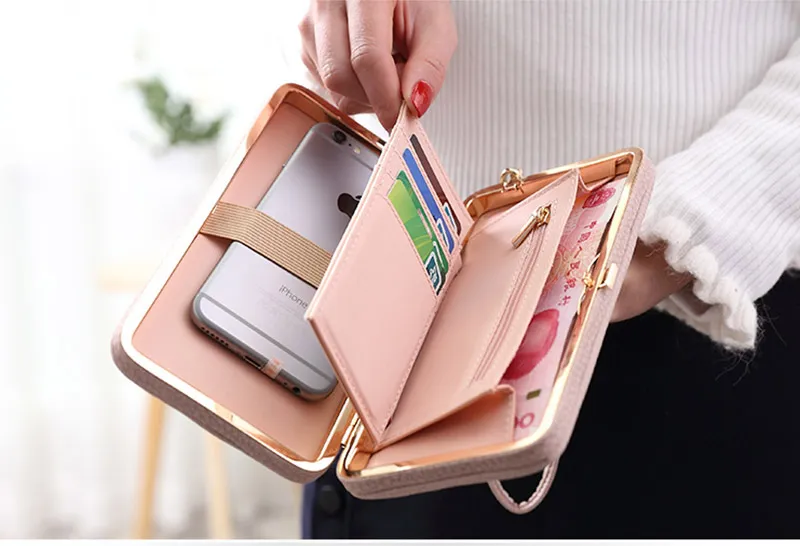Copertina sacca telefono del portafoglio di donne di lusso iPhone XS Max 12 iPhone 11 Propro Max9953622