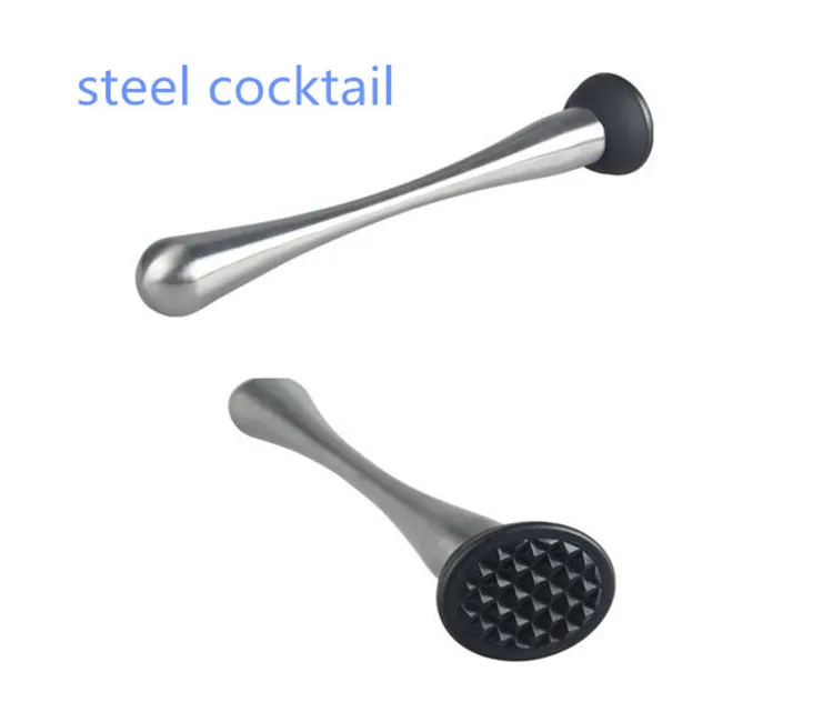 Cocktail en acier inoxydable Popsicle Citan Bar Muddler Swizzle Stick Crush XB7923164