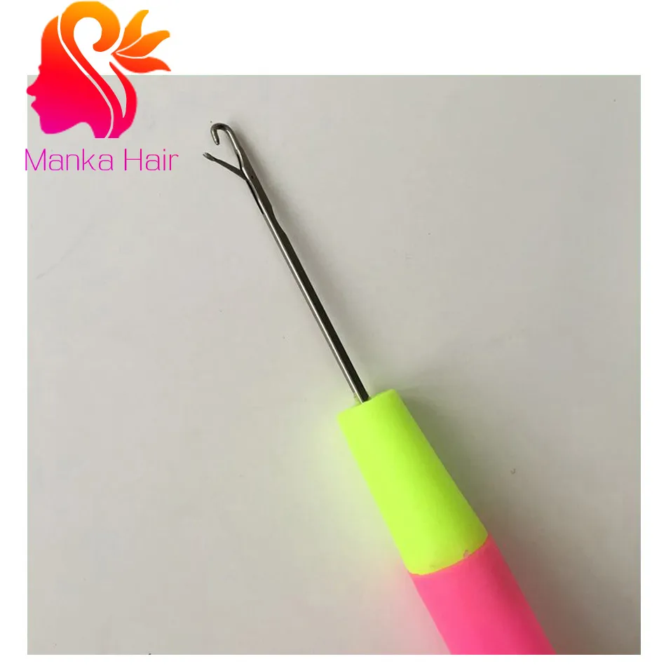 Plastic Crochet Braid Needle Feather Hair Extension Tools Wig Hook Needle  Threader Knitting Hair Crochet Needles From Thebest, $1.6