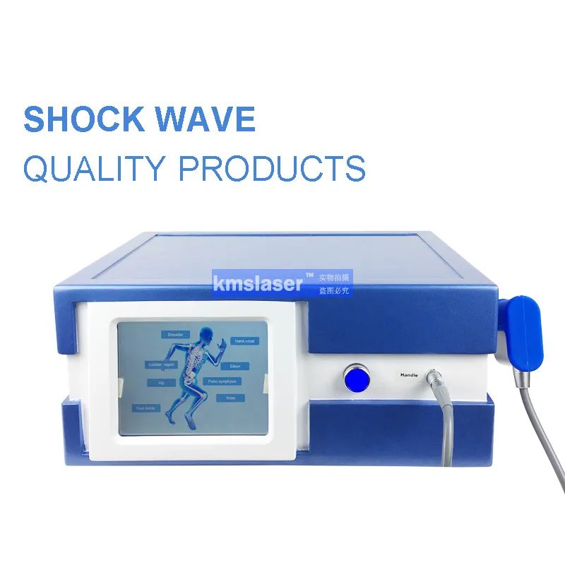 Nieuwe aankomst Shock Wave Therapy Machine om pijn in gewrichten voor Peyronies en ED-behandeling te behandelen