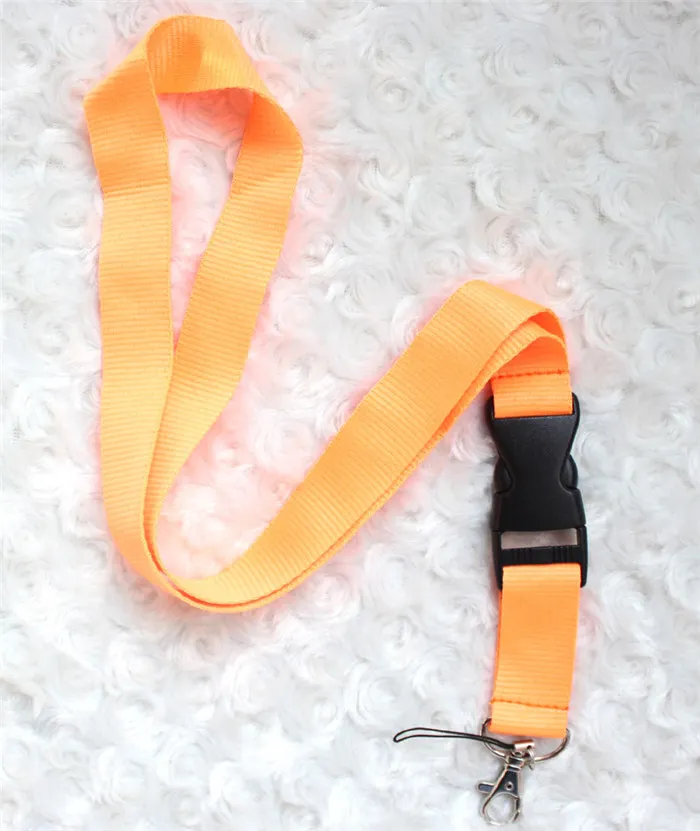 mix colour Solid Blank neck lanyard phone key chain for collection ID holders