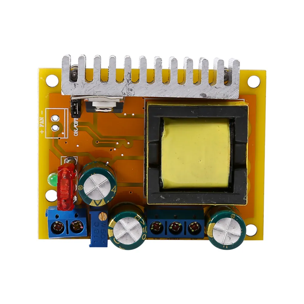 Qianson High Voltage DC Boost Converter 8V-32V to ±45V-390V Adjustable ZVS Capacitor Charger Power Supply Module