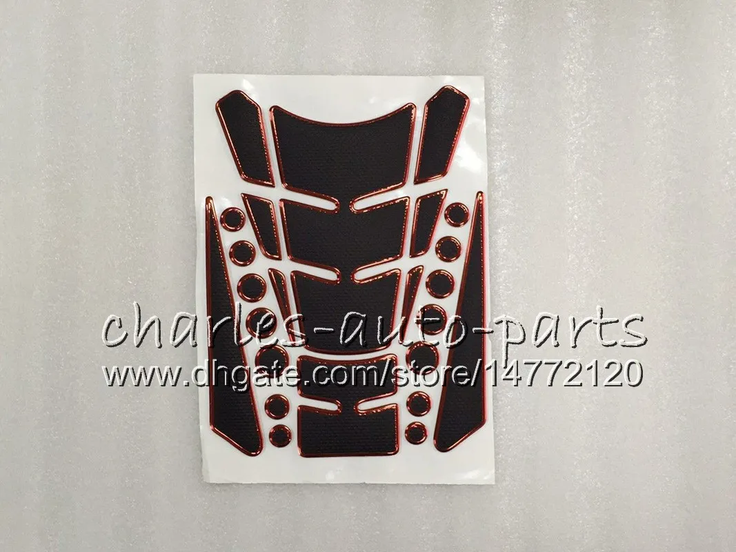 Labelbike - 3D Sticker Motorcycle Tank Pad Protection And Decoration In Resin Compatible With Kawasaki Z750 Z1000 Z 750-1000 Green