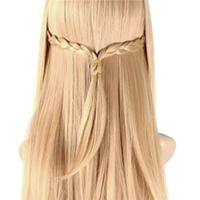 WoodFestival parrucca anime lunga 100 cm le donne spada arte parrucche cosplay online capelli sintetici resistenti al calore dritti asuna yuuki brai2599517