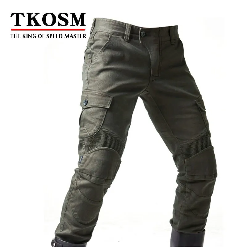 TKOSM 2017 KOMINE MOTORPOOL UBS06 Motocross Pants Motorcycle Men039s offroad Outdoor Jeans Cycling Pant With Protect Equipment3059548