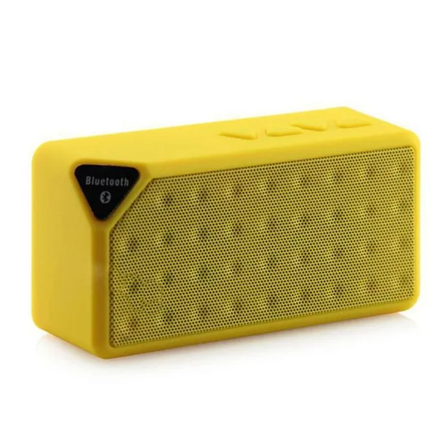 Ny hög kampanj S01 X3 Oy Klassisk X3 S01 Mini Portable Wireless Bluetooth HiFi Speaker Speakers, TF-kortplats FM-radio med MIC MIS001
